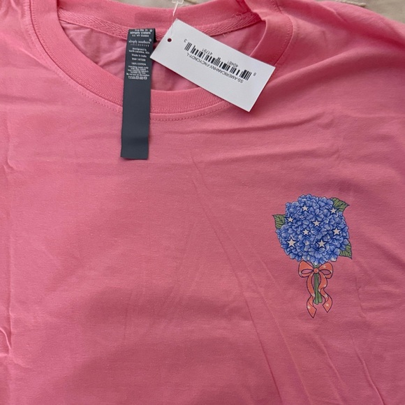 Simply Southern Pink American Honey Women’s T-Shirt - Picture 2 of 5